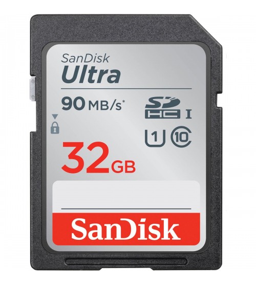SanDisk 32GB Ultra SDXC UHS-I Memory Card - 90MB/s - SDSDUNR
